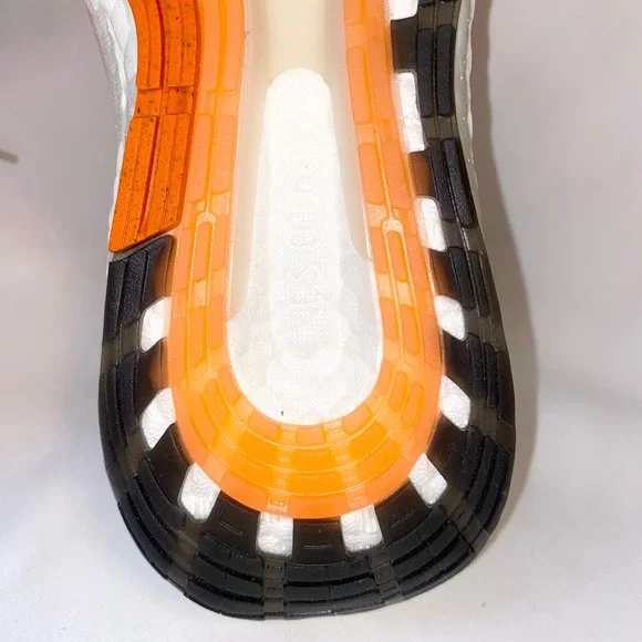 adidas Women's Athletic Shoes Beige with Peach Accents - Picture 16 of 16